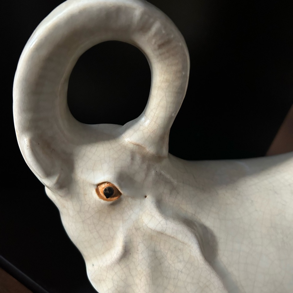 Vintage Ceramic Elephant Vase - Picture 8 of 9